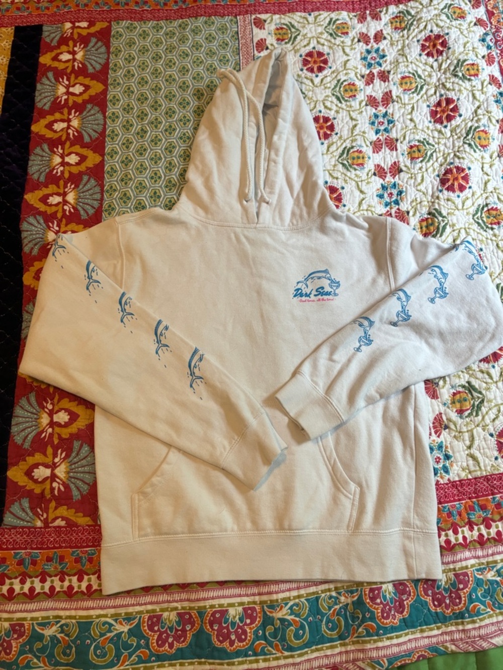 Dark Seas Crop Top Sweatshirt